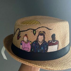 Hand painted strangerthings hat